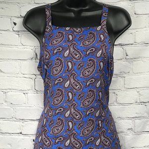 Banana Republic | Belted Paisley Tank